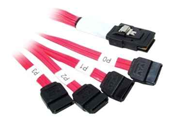 79576-3003 Molex MiniSas SFF-8087 to 4x SATA Fanout Cable